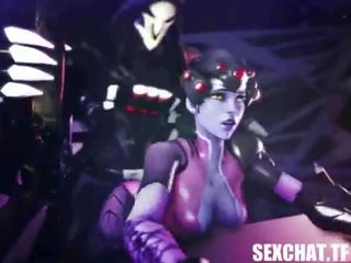 Overwatch sfm на много най-добър widowmaker възрастен филм