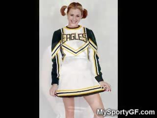 Fleksibel dukke cheerleader gfs!