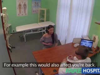Fakehospital ukryty cameras połów pacjent za pomocą masaż narzędzie na na orgazm