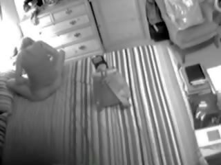Amante mãe apanhada masturbação em escondido espião câmara filme