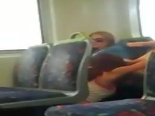 Concupiscent lesbians on the awtobus